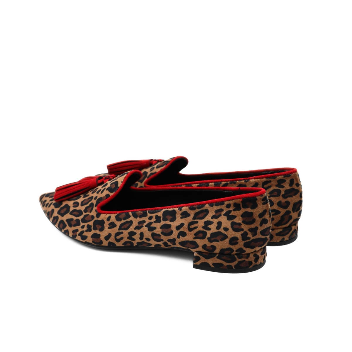 BOTTEGA LOTTI BALLERINE A PUNTA 521T151 ANIMALIER