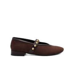BOTTEGA LOTTI BALLERINE CAMOSCIO 2353005 MARRONE