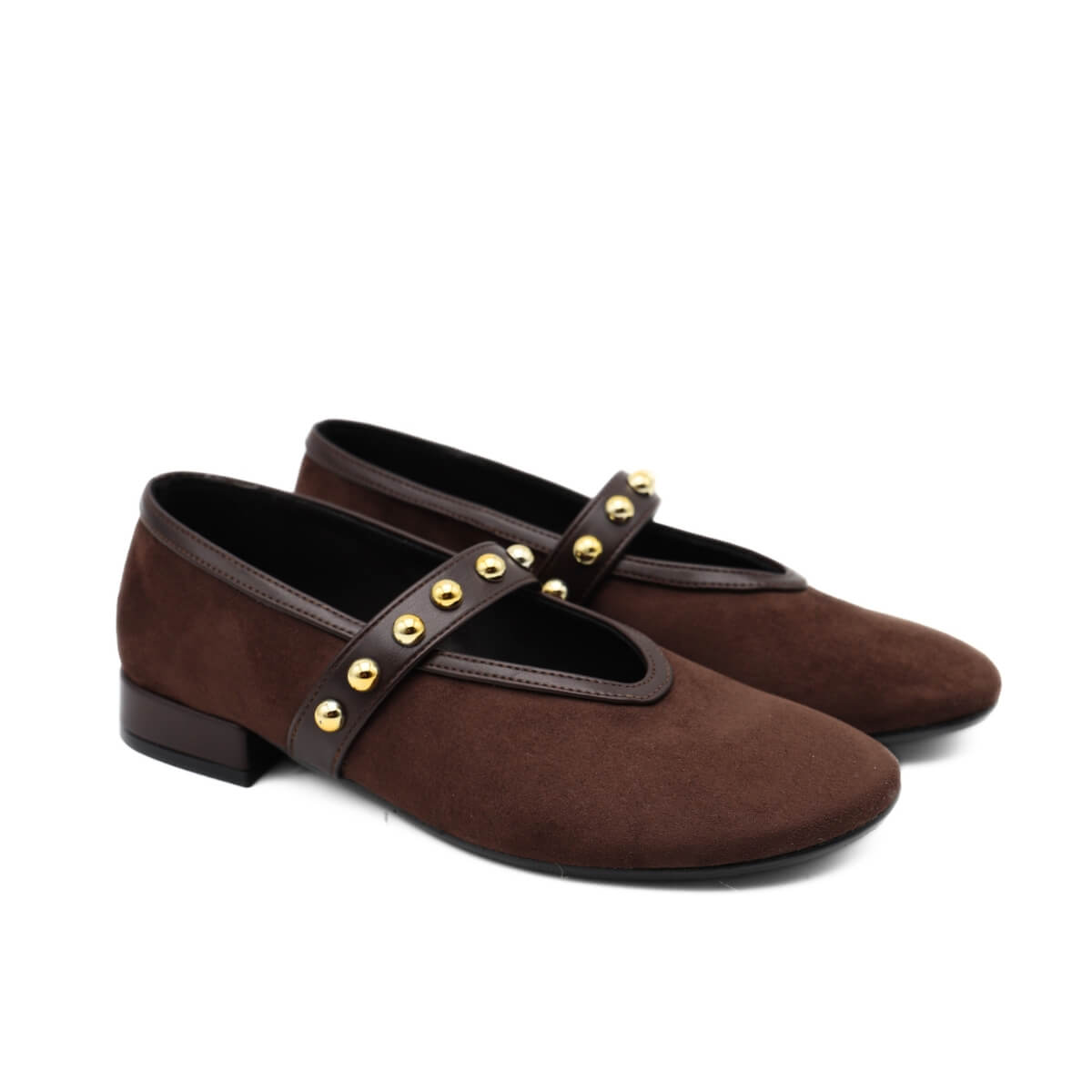 BOTTEGA LOTTI BALLERINE CAMOSCIO 2353005 MARRONE