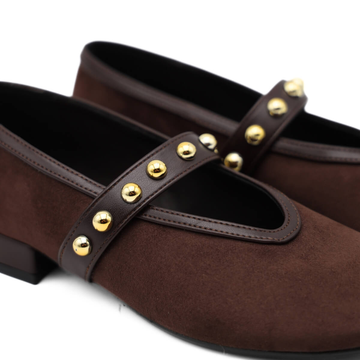 BOTTEGA LOTTI BALLERINE CAMOSCIO 2353005 MARRONE