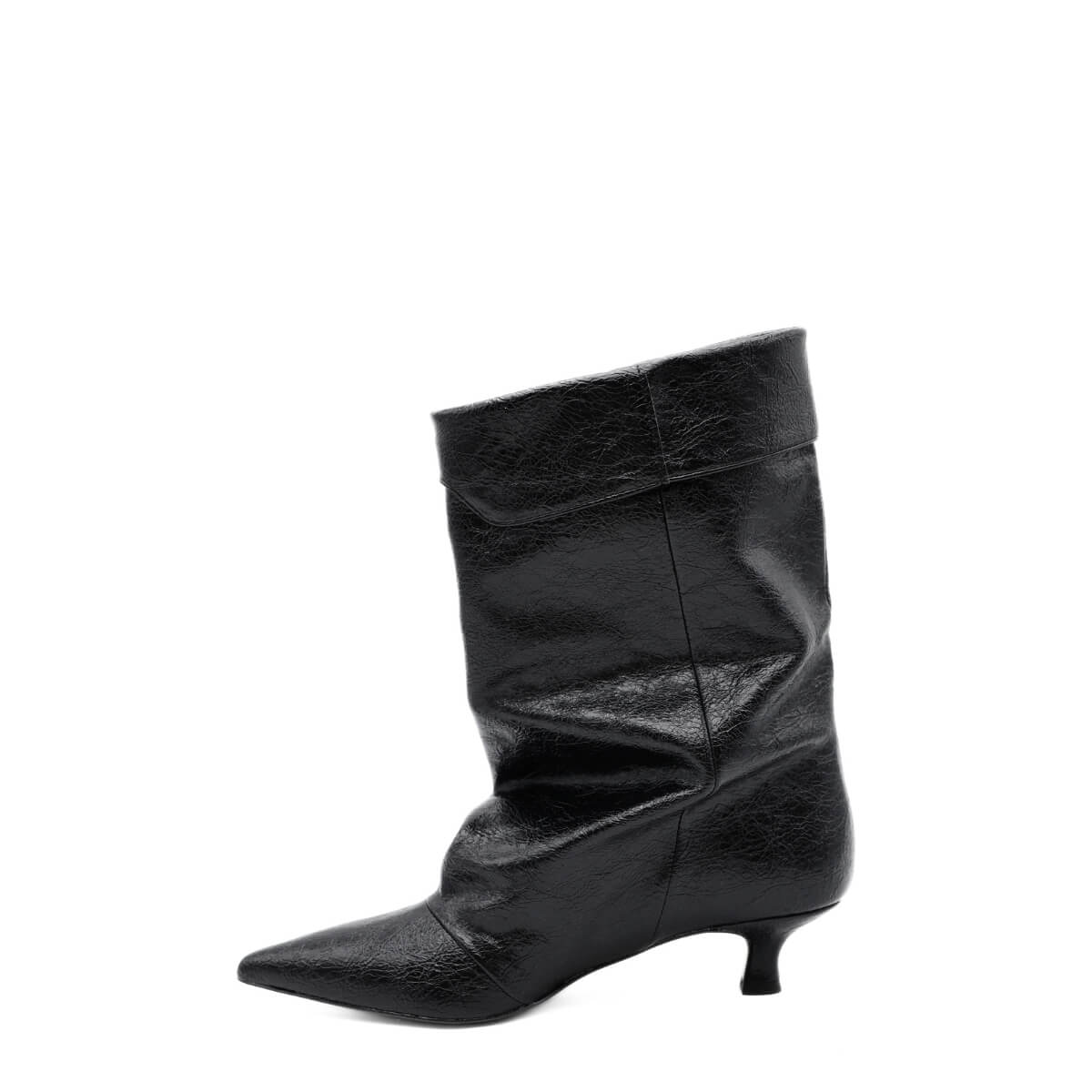 BOTTEGA LOTTI STIVALE TACCO KITTEN 894M106 NERO