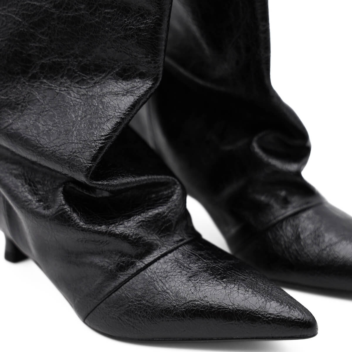 BOTTEGA LOTTI STIVALE TACCO KITTEN 894M106 NERO