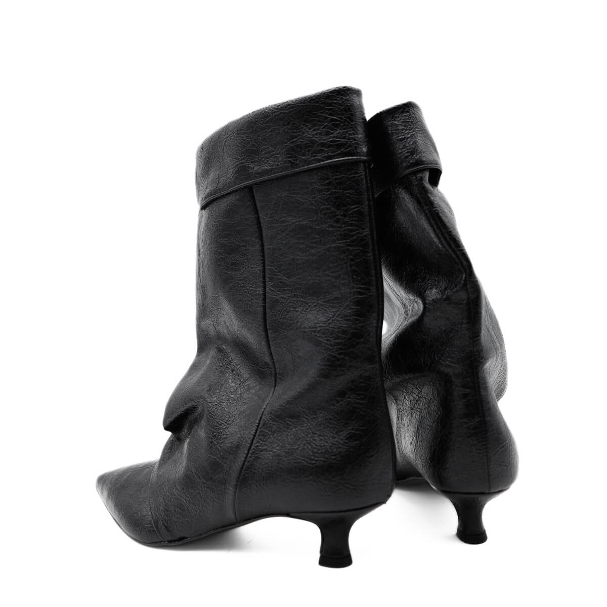 BOTTEGA LOTTI STIVALE TACCO KITTEN 894M106 NERO