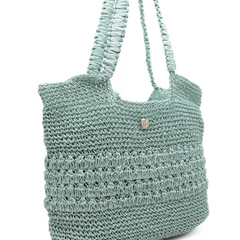 HAT YOU BORSA BP0320 RAFFIA VERDE ACQUA
