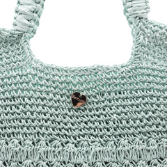 HAT YOU BORSA BP0320 RAFFIA VERDE ACQUA