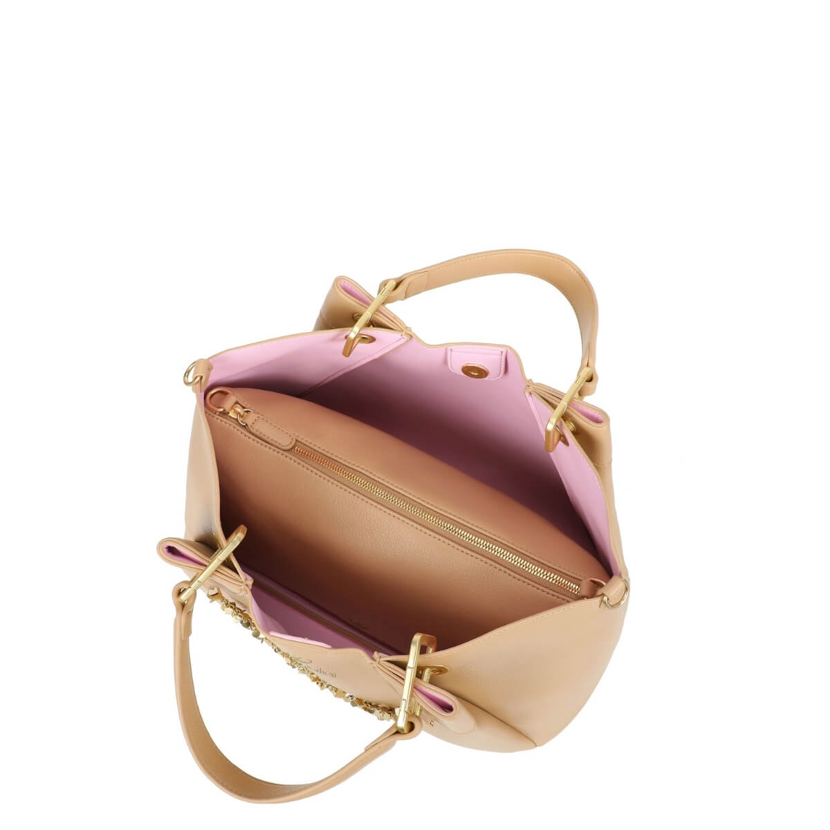 BRACCIALINI BORSA A MANO B18811 BEIGE