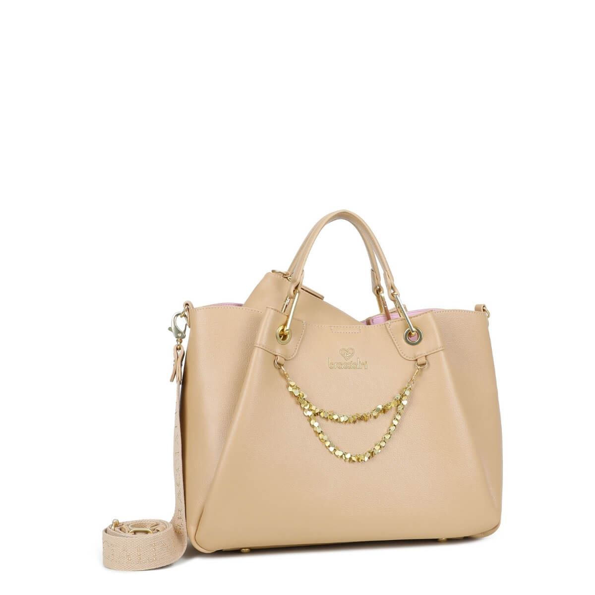 BRACCIALINI BORSA A MANO B18811 BEIGE
