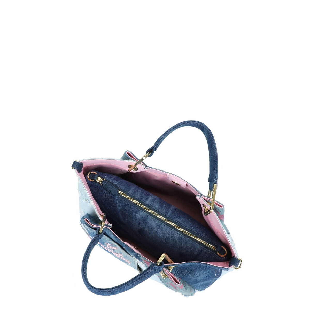 BRACCIALINI BORSA A MANO B18822 BLU