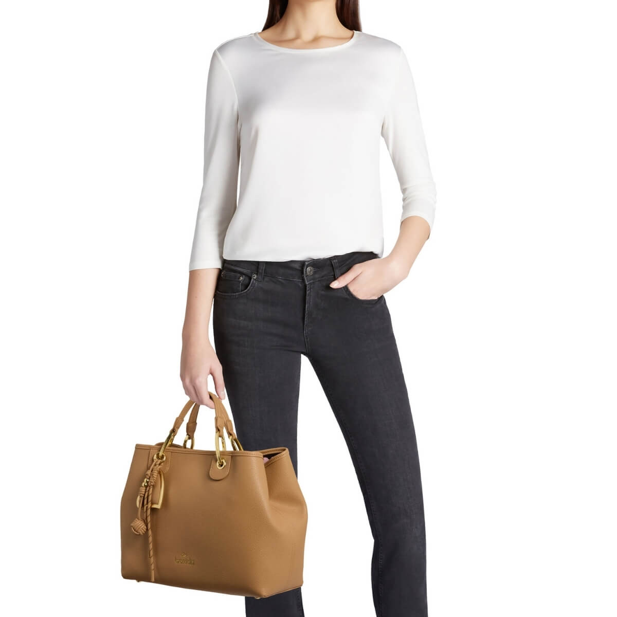 BRACCIALINI BORSA A MANO B18840 BEIGE