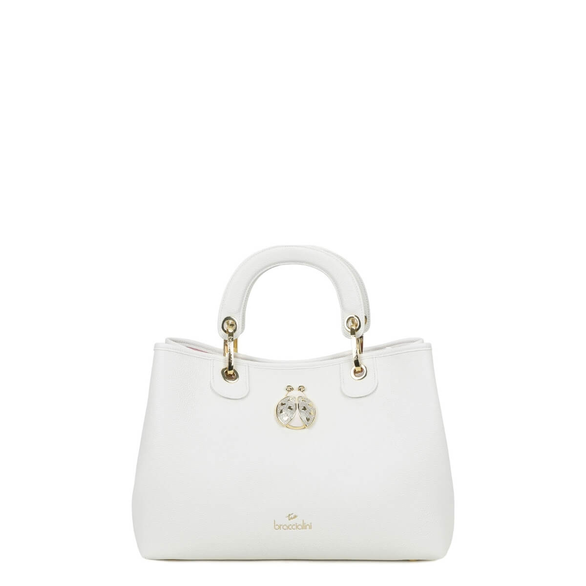 BRACCIALINI BORSA A MANO B18840 BIANCA