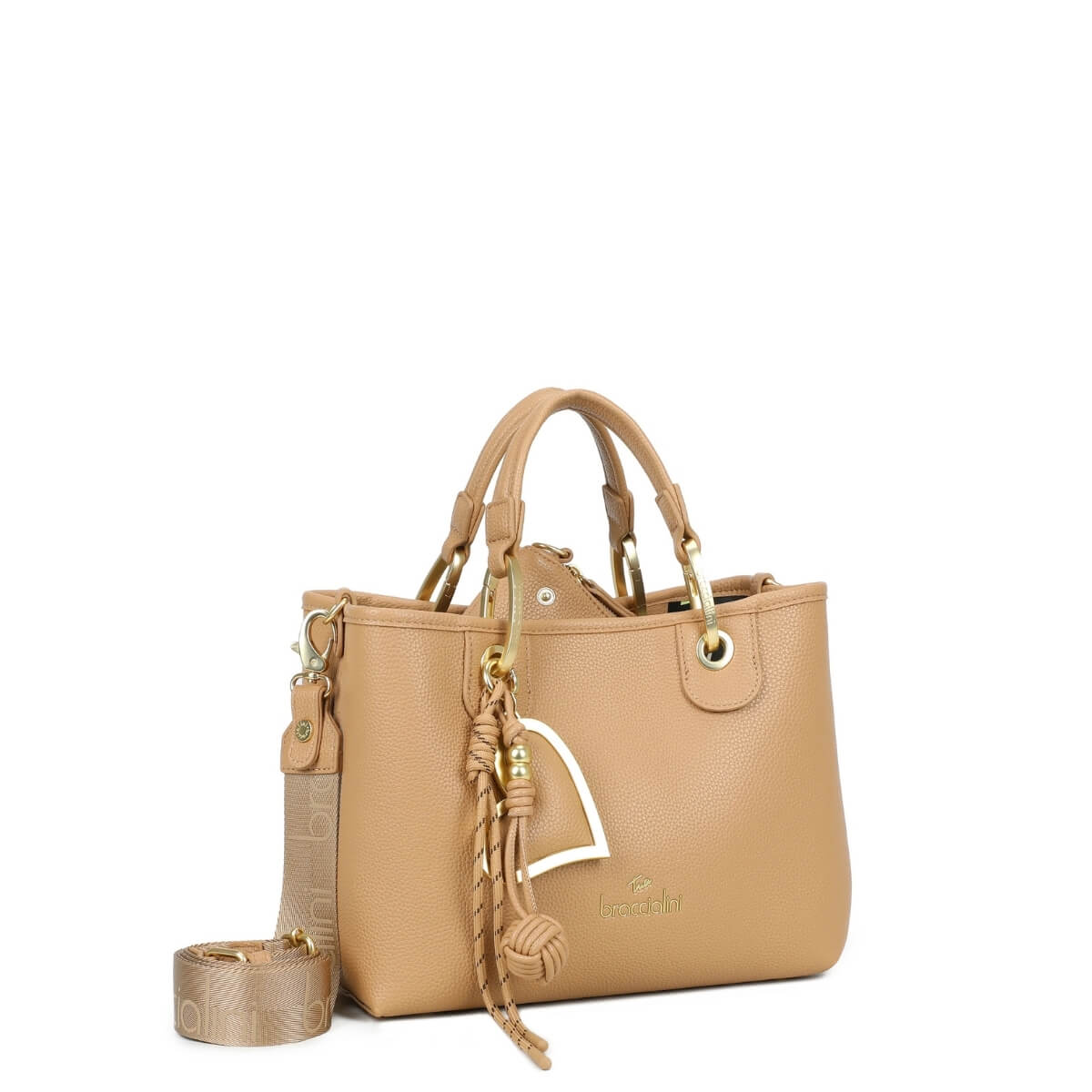 BRACCIALINI BORSA A MANO B18841 BEIGE