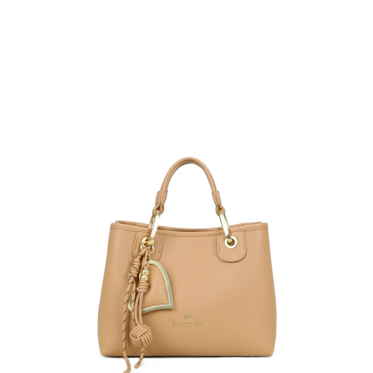 BRACCIALINI BORSA A MANO B18841 BEIGE