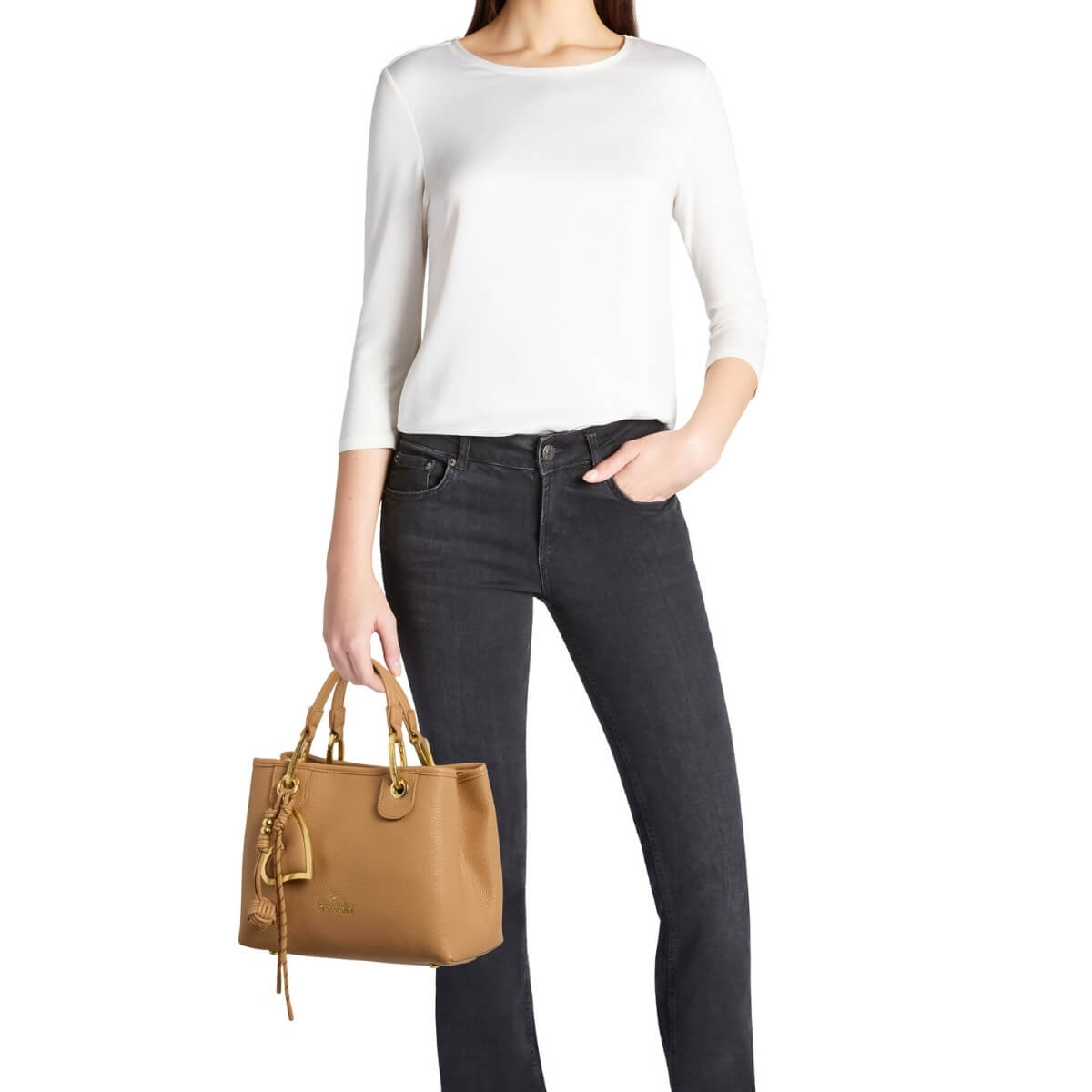 BRACCIALINI BORSA A MANO B18841 BEIGE