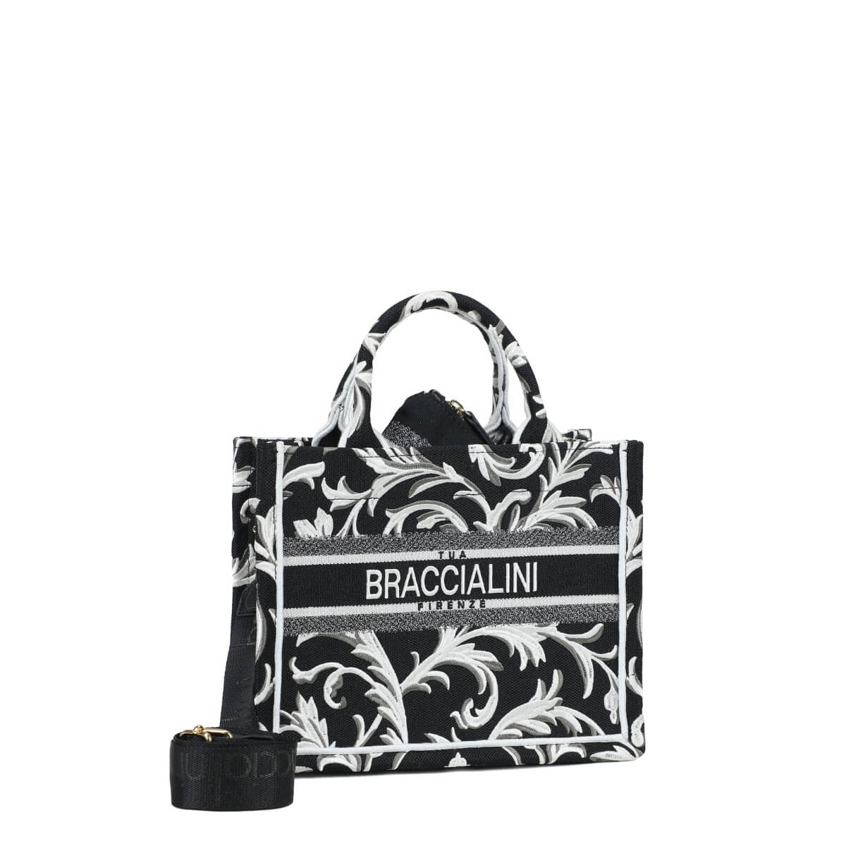 BRACCIALINI BORSA A MANO B18920 NERA