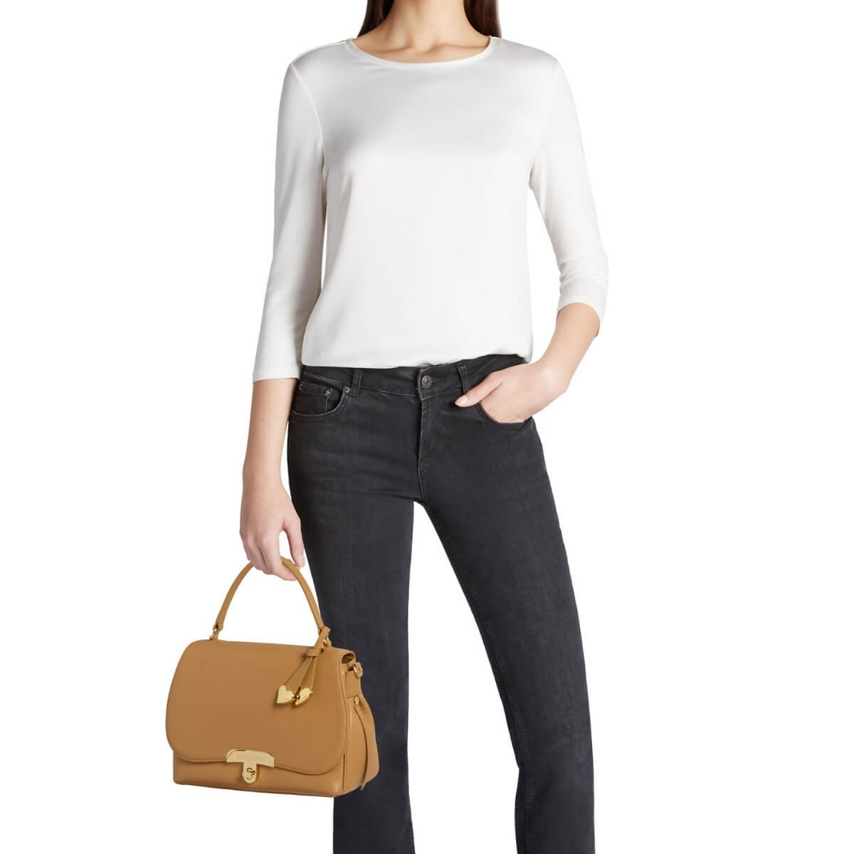 BRACCIALINI BORSA A MANO B19013 BEIGE