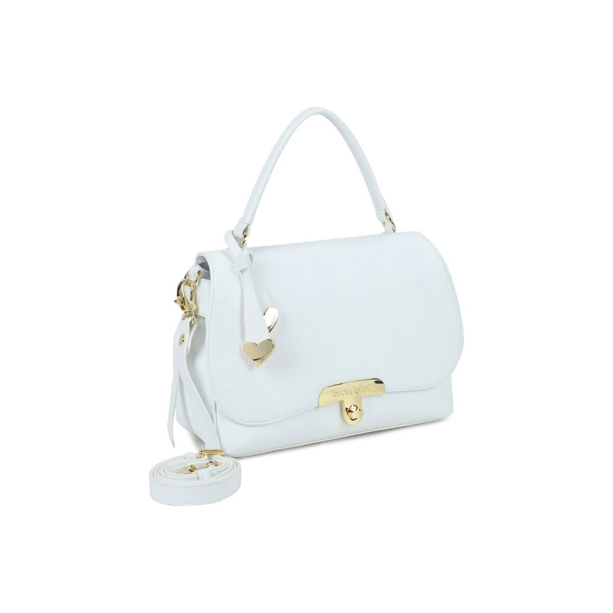 BRACCIALINI BORSA A MANO B19013 BIANCA