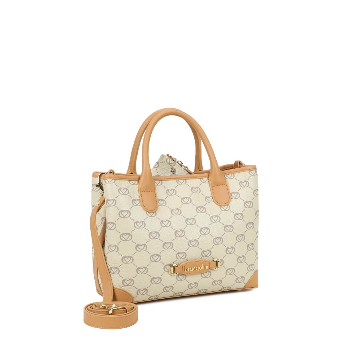BRACCIALINI BORSA A MANO B19050 BEIGE