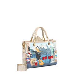 BRACCIALINI BORSA A MANO LT251 MULTICOLOR DUFFY DUCK