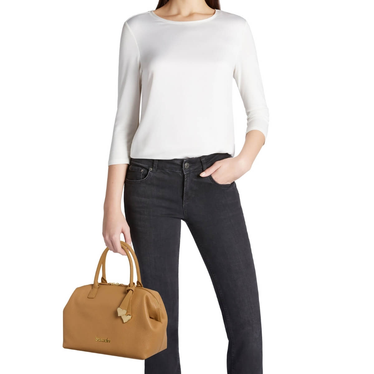 BRACCIALINI BORSA BAULETTO B19015 BEIGE