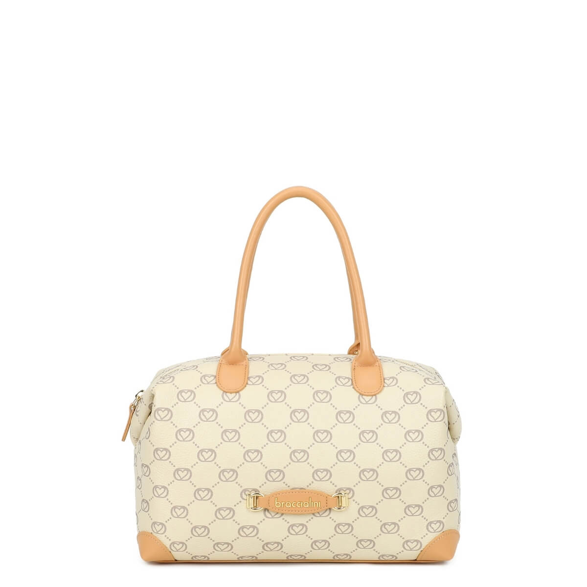 BRACCIALINI BORSA BAULETTO B19052 BEIGE