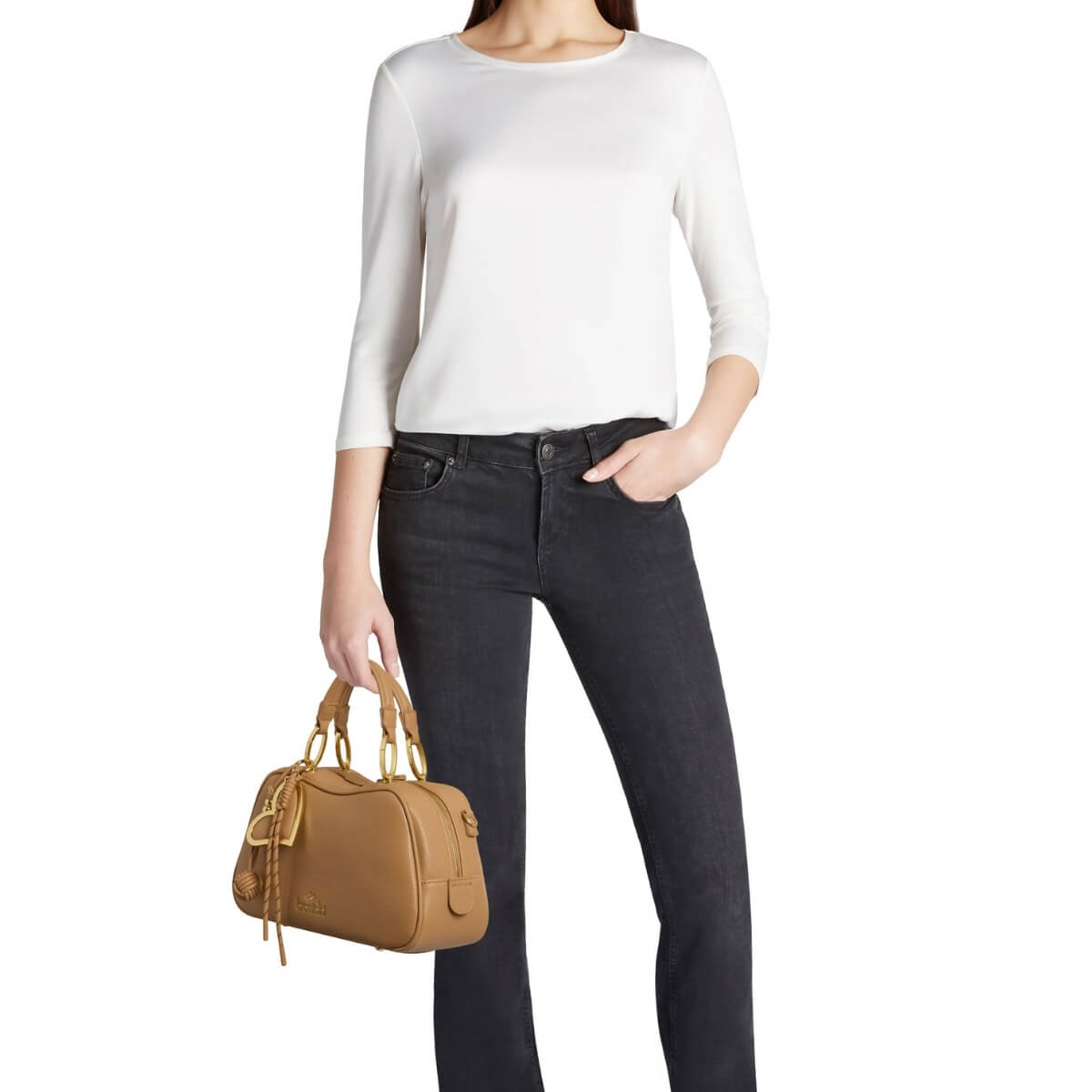 BRACCIALINI BORSA BAULETTO B19111 BEIGE