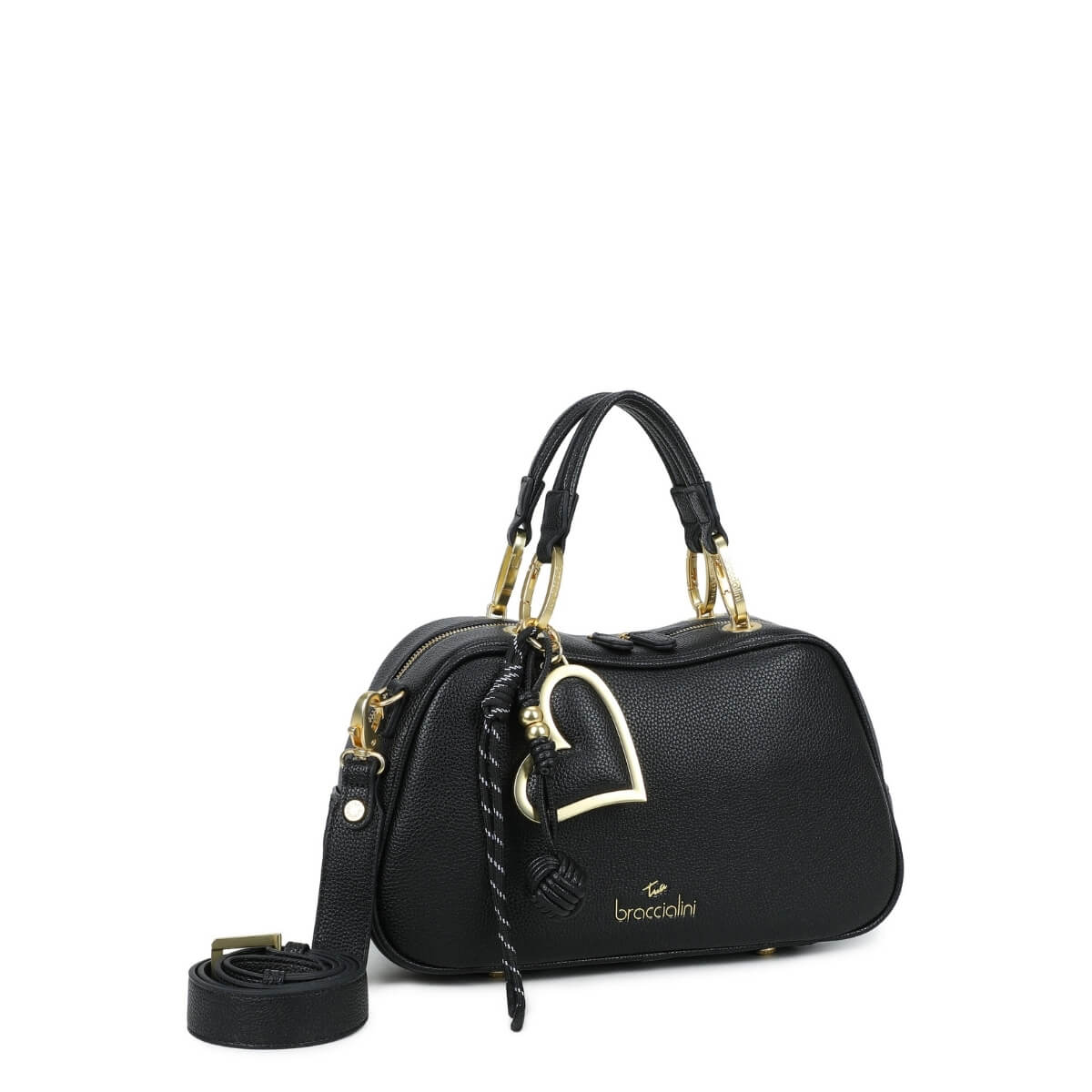 BRACCIALINI BORSA BAULETTO B19111 NERO