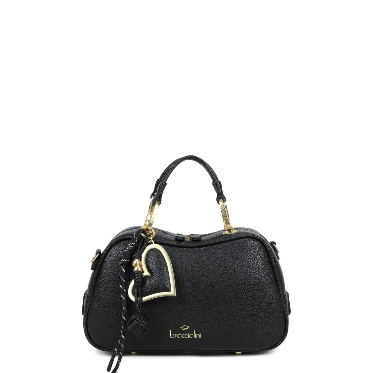 BRACCIALINI BORSA BAULETTO B19111 NERO