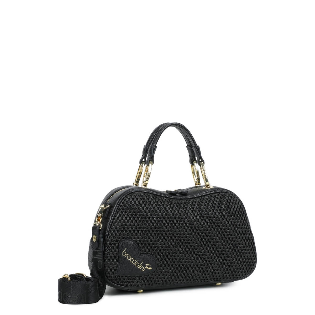 BRACCIALINI BORSA BAULETTO B19115 NERO