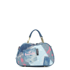 BRACCIALINI BORSA BAULETTO B19117 BLU