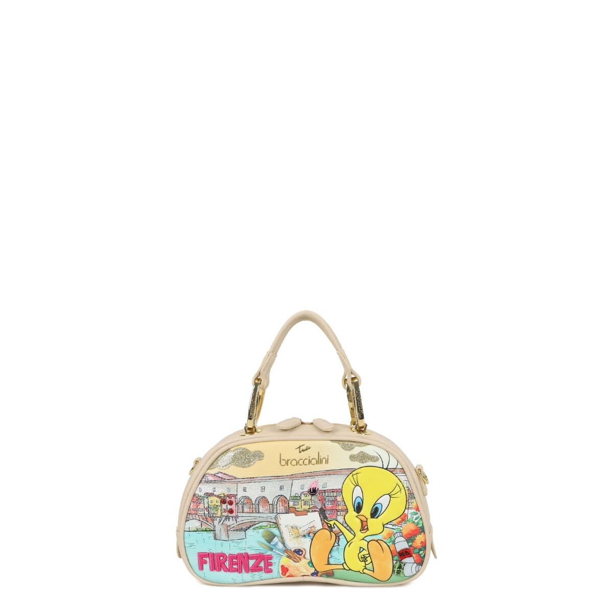 BRACCIALINI BORSA BAULETTO LT253 MULTICOLOR TITTI