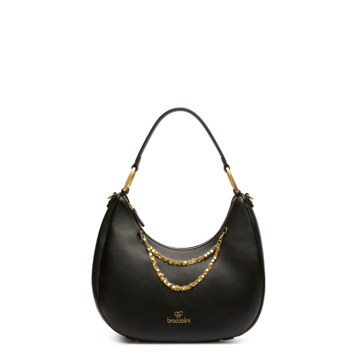 BRACCIALINI BORSA HOBO B18813 NERA