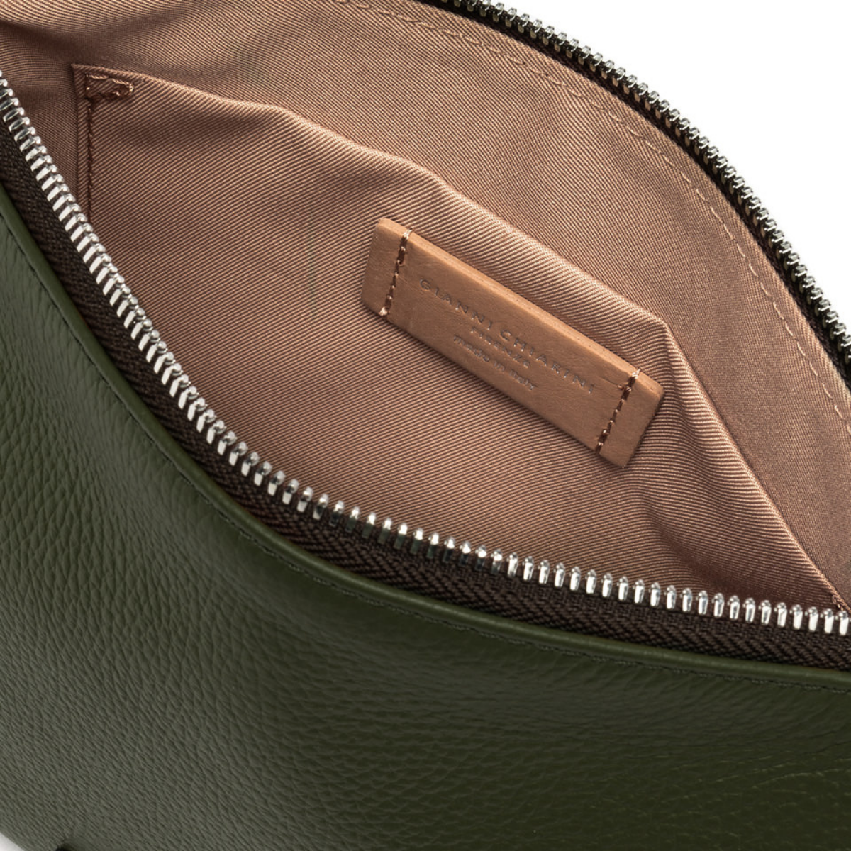 GIANNI CHIARINI BORSA NORA POUCH BS10225 VERDE