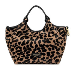 GIANNI CHIARINI BORSA DUA HORSY BS11109 LEOPARDATO