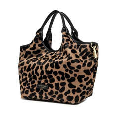 GIANNI CHIARINI BORSA DUA HORSY BS11109 LEOPARDATO