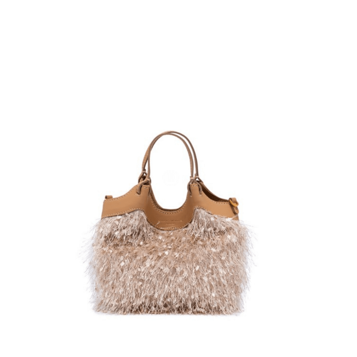 GIANNI CHIARINI BORSA DUA BS 11118 CREMA