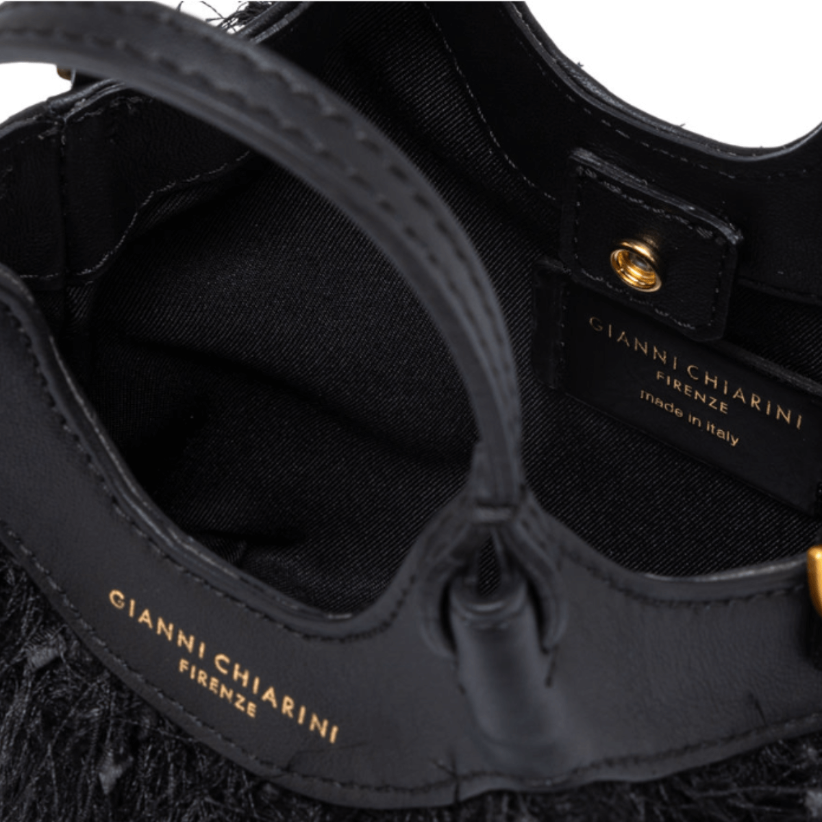 GIANNI CHIARINI BORSA DUA BS 11118 NERO