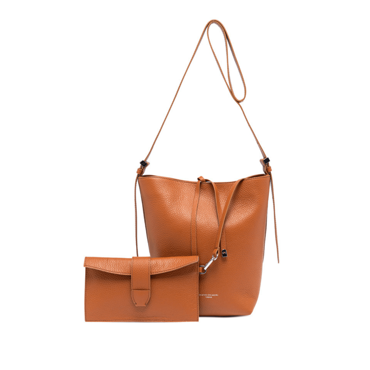 GIANNI CHIARINI BORSA AMELIA BS 11346 CARAMELLO