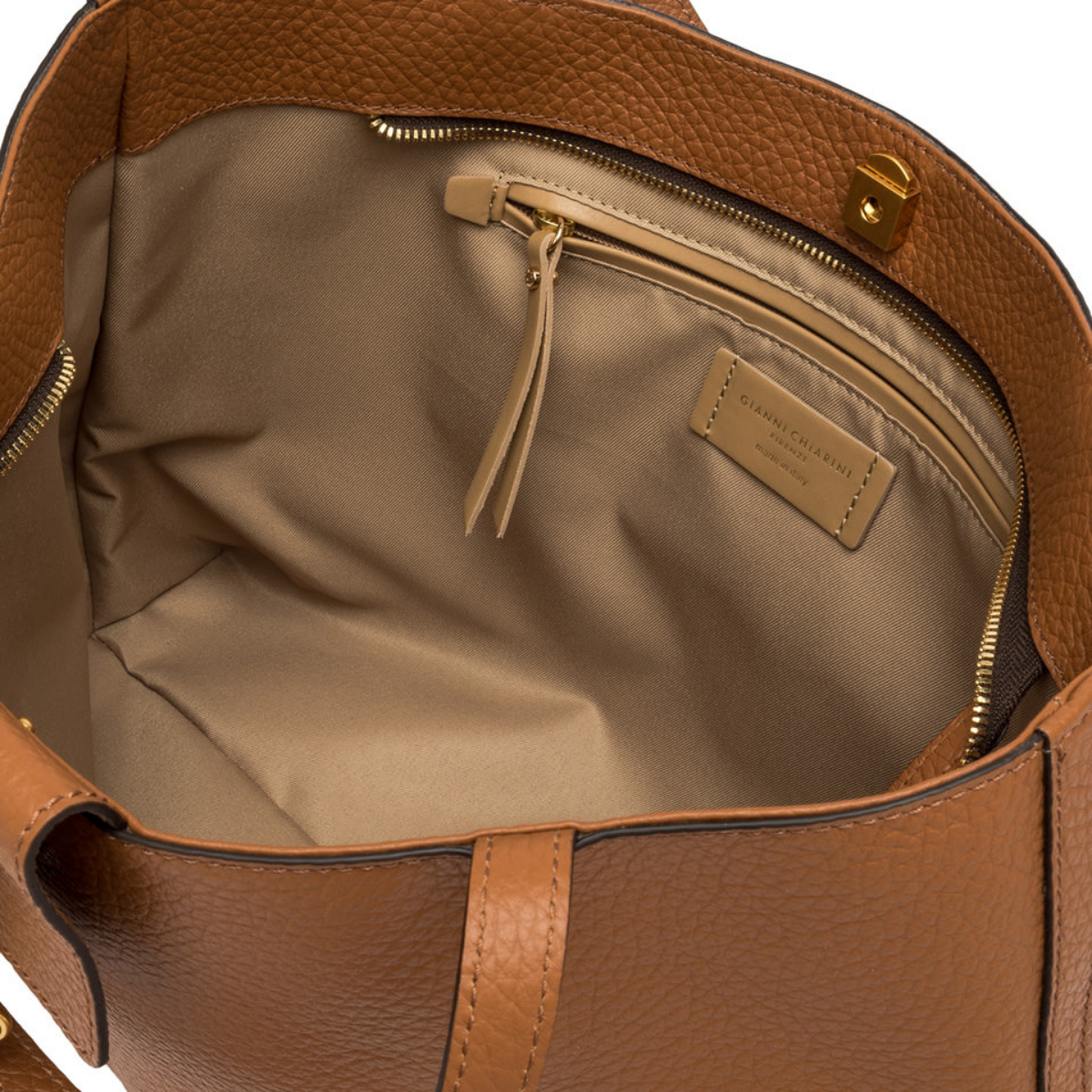 GIANNI CHIARINI BORSA MARISOL BS11471 CUOIO