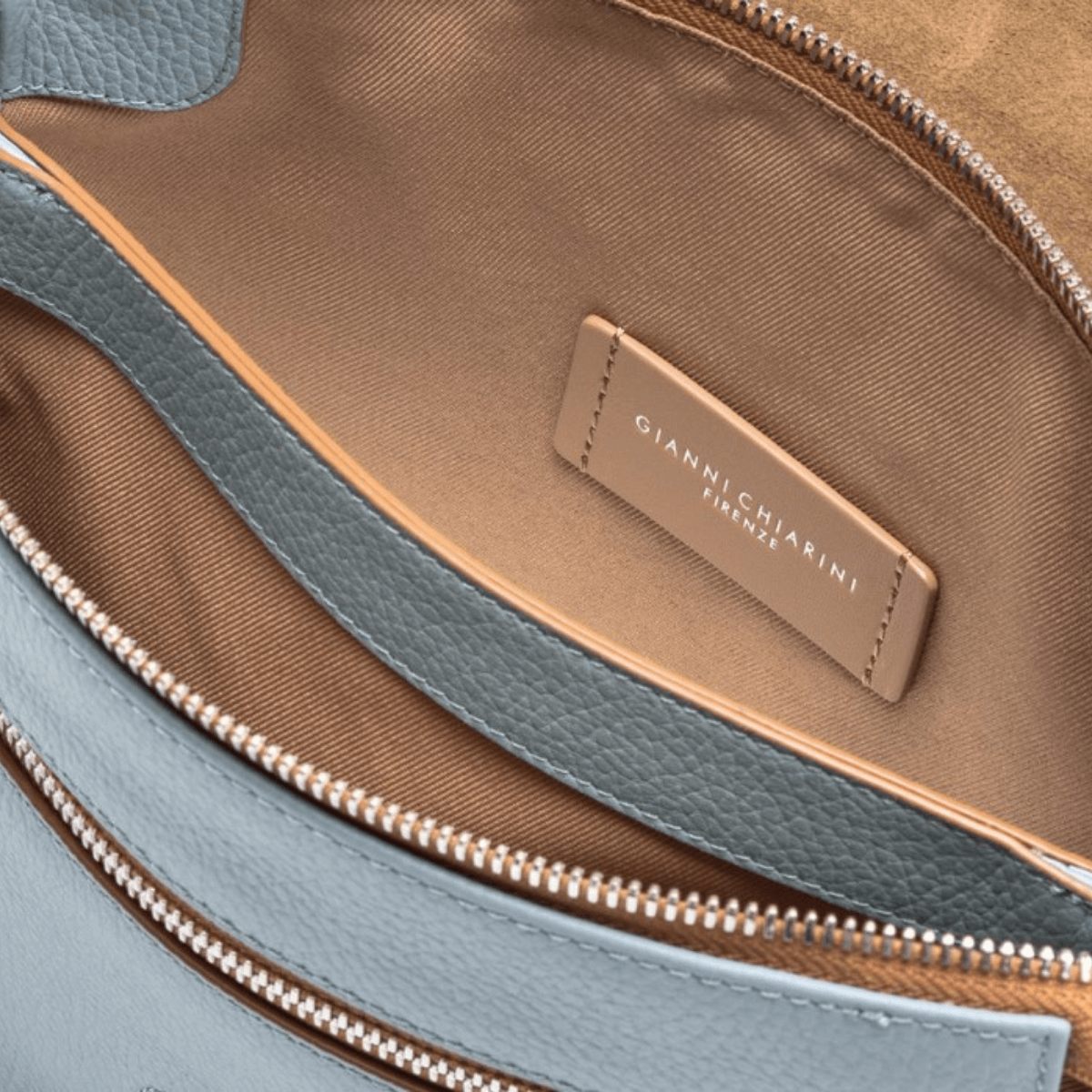 GIANNI CHIARINI BORSA THREE BS 4364 SKY