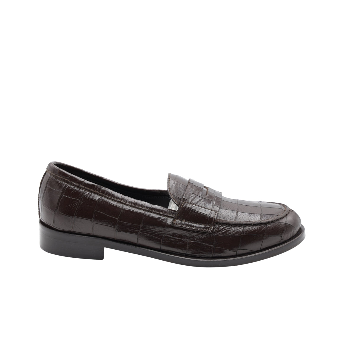 CALPIERRE MOCASSINO DR83 COCCO MARRONE