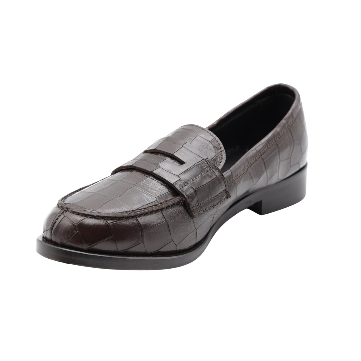 CALPIERRE MOCASSINO DR83 COCCO MARRONE