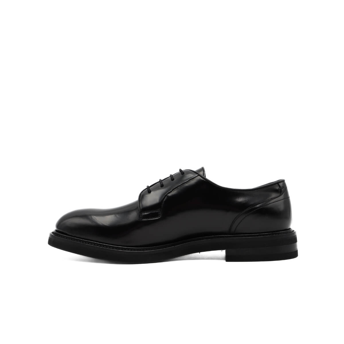 CALPIERRE STRINGATA DERBY BK242 NERO SPAZZOLATO