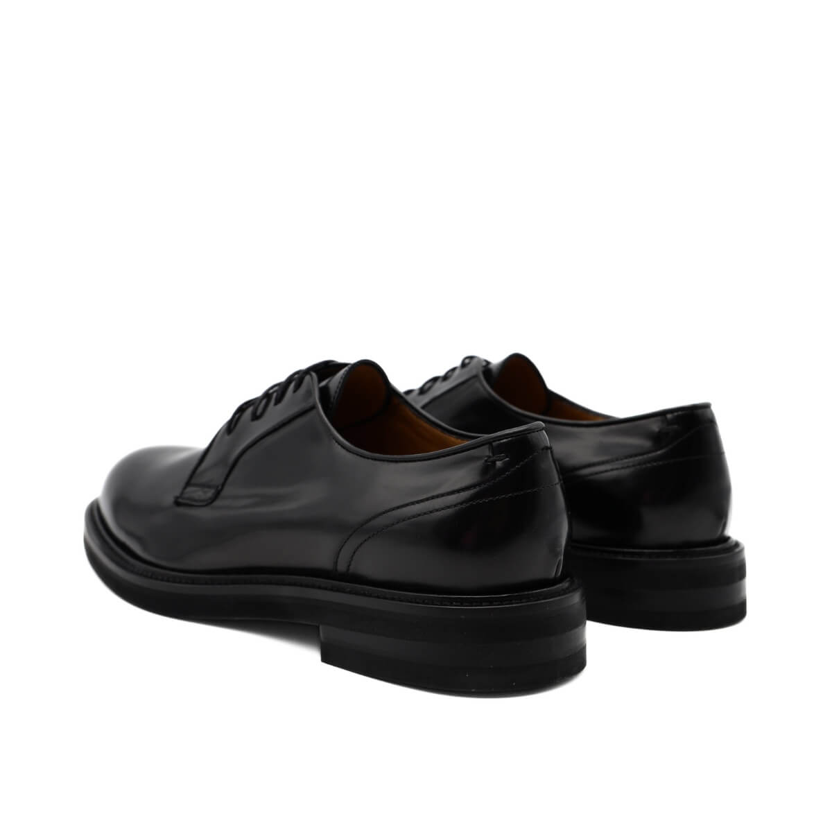 CALPIERRE STRINGATA DERBY BK242 NERO SPAZZOLATO
