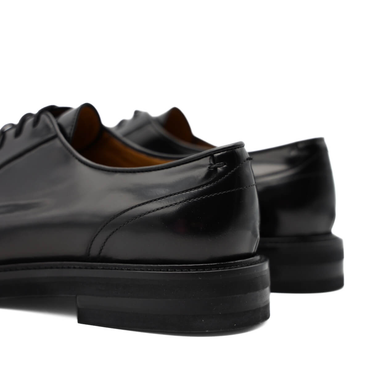 CALPIERRE STRINGATA DERBY BK242 NERO SPAZZOLATO