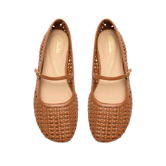 CLARKS BALLERINA LIVIA SKY 18598 CUOIO