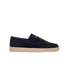 CLARKS BARCA CAMOSCIO LOCKFORD BOAT 18618 BLU
