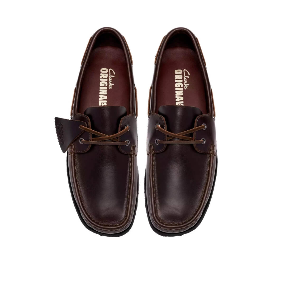 CLARKS BARCA GODNEY BOAT 18568 MARRONE