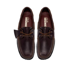 CLARKS BARCA GODNEY BOAT 18568 MARRONE