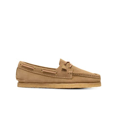 CLARKS BARCA GODNEY BOAT 18568 BEIGE