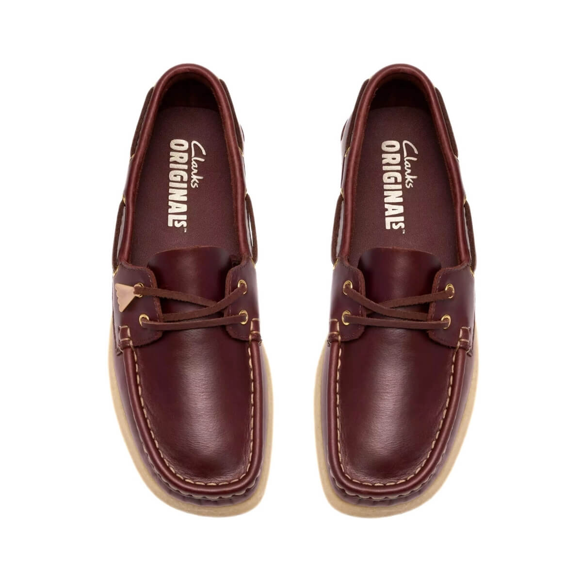 CLARKS BARCA GODNEY BOAT 18568 BORDEAUX